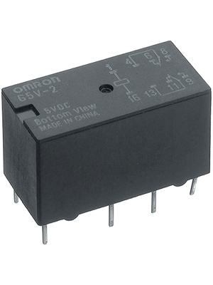 Omron Electronic Components - G5V-2 5DC - Signal relay 5 VDC 50 Ohm 500 mW THD, G5V-2 5DC, Omron Electronic Components