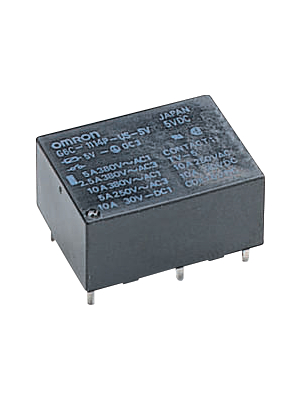 Omron Electronic Components - G6C-2114P-US-5V - PCB power relay 5 VDC 200 mW, G6C-2114P-US-5V, Omron Electronic Components