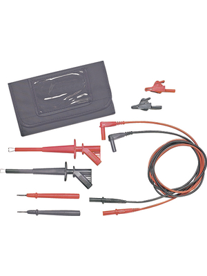 Pomona - 5899A - Safety test lead kit ? 4 mm red + black PU=Set, 5899A, Pomona
