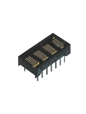 Osram Semiconductors - DLG 2416 - LED dot matrix display 4, DLG 2416, Osram Semiconductors