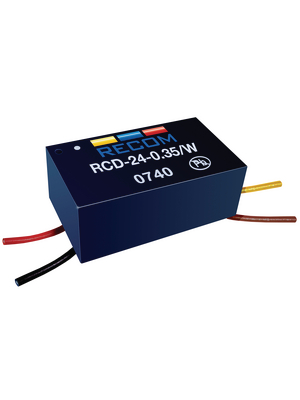 Recom - RCD-24-0.35/W - LED driver, RCD-24-0.35/W, Recom