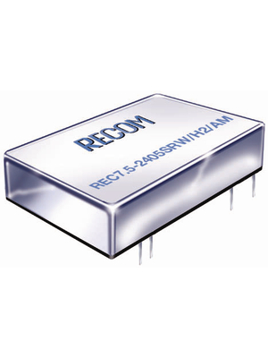 Recom - REC7.5-1205SRW/H2/AM - DC/DC converter 9...18 VDC 5 VDC, REC7.5-1205SRW/H2/AM, Recom