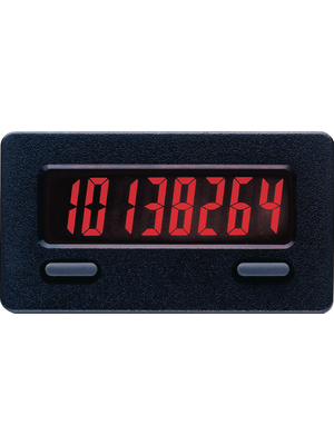 Red Lion - CUB7CCR0 - Summation counter 8-digit LCD 50 Hz / 10 kHz High-speed: 10 kHz, 4.0 - 28 VDC, bipolar input, low-speed: 50 Hz pulses via potential-free contact or open collector Lithium battery, CUB7CCR0, Red Lion