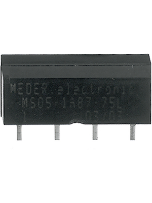 Standex-Meder - MS05-1A87-75L - Reed relay 5 VDC 280 Ohm 90 mW, MS05-1A87-75L, Standex-Meder