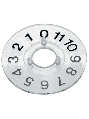 Ritel - 46-10040 - Disk 10 mm transparent, 46-10040, Ritel