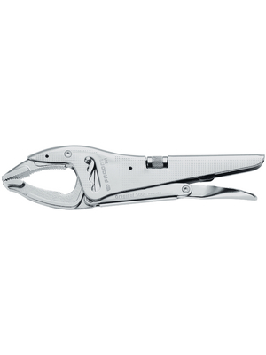 Facom - 501A - Chrome-plated slip-joint gripping pliers 250 mm, 501A, Facom