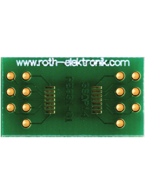 Roth Elektronik - RE931-01 - Laboratory card 14P 0.65 mm  FR4 Epoxide + chem. Ni/Au, RE931-01, Roth Elektronik