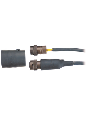 TE Connectivity - 634051-000 - Plug housing, heat-shrinkable 24 mm 24 mm 10.4 mm 38 mm 5.6 mm 21 mm, 634051-000, TE Connectivity