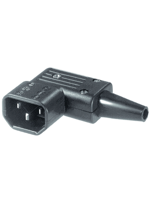 Schurter - 4733.0000 - Cable device plug N/A black, 4733.0000, Schurter