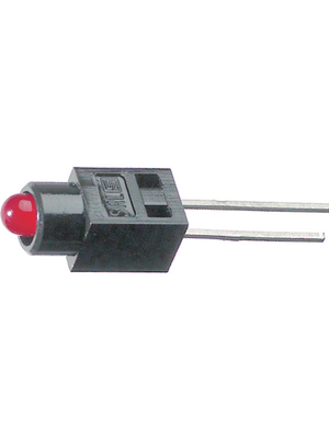 Schurter - 0035.1340 - PCB LED 3 mm round red, 0035.1340, Schurter