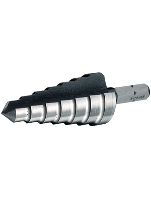 Hall - XS 412 - Hexibit step drill bit 4-6-7-10-12 mm, XS 412, Hall