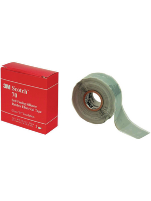3M - SCOTCH 70 - Self-fusing tape light grey 25 mmx9 m, SCOTCH 70, 3M