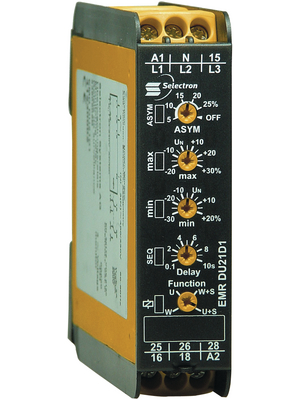 Selectron - EMR DU21B1 - Voltage monitoring relay, EMR DU21B1, Selectron