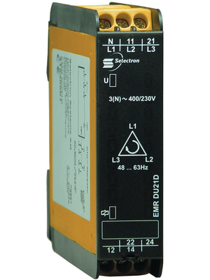 Selectron - EMR DU21D - Voltage monitoring relay, EMR DU21D, Selectron