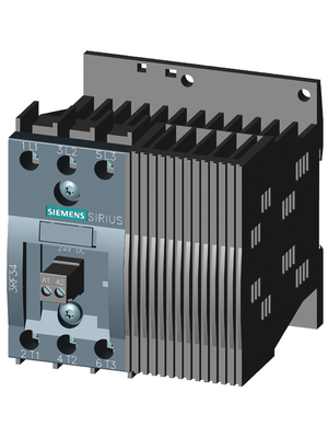 Siemens - 3RF3410-1BB04 - Solid state contactor, 3-phase 24 VDC 2 make contacts (NO) - Screw Terminal, 3RF3410-1BB04, Siemens