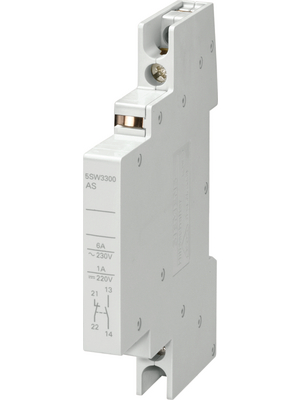 Siemens - 5SW3300 - Auxiliary switch   6  A 230 VAC, 5SW3300, Siemens