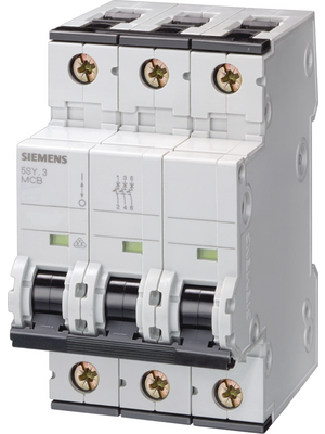 Siemens - 5SY4306-6 - Circuit breaker 6 A 3 B, 5SY4306-6, Siemens