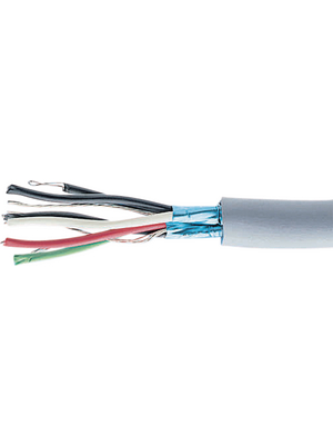Alpha Wire - 6072C - Data cable shielded   2 x 2 0.32 mm2, 6072C, Alpha Wire