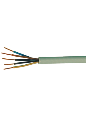 Kabeltronik - NYM-J 7G1,5 MM2 - Mains cable   7 x1.50 mm2 Copper wire bare unshielded PVC grey, NYM-J 7G1,5 MM2, Kabeltronik
