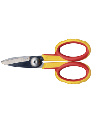 C.K Tools - 492001 - Electrician's scissors with belt pocket High-grade steel 140 mm, 492001, C.K Tools