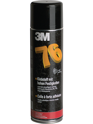3M - SPRAY 76, NORDIC - Adhesive spray 500 ml, SPRAY 76, NORDIC, 3M