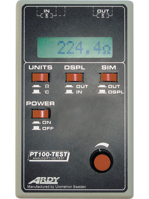 3CON Electronics - PT05E-OLD - 模拟器，Pt-100，PT05E-OLD，3CON Electronics