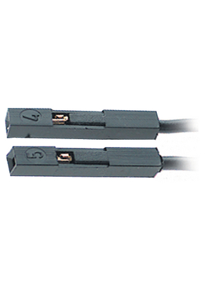 SKS Kontakttechnik - MKL 0,64/25-0,25 - Laboratory cable ? 0.64 mm 25 cm black, MKL 0,64/25-0,25, SKS Kontakttechnik