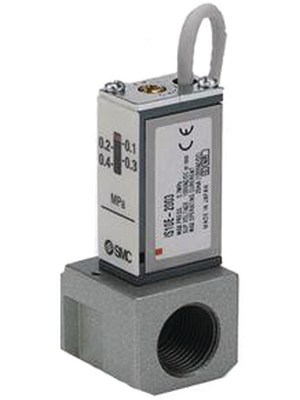 SMC - IS10E-40F04-6L - Pressure Switch with End Piece IS10E 100 VAC/DC 2 VA  (AC), 2 W (DC) 0.7 MPa, IS10E-40F04-6L, SMC