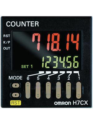 Omron Industrial Automation - H7CX-AU-N - Counters, multifunction, H7CX-AU-N, Omron Industrial Automation