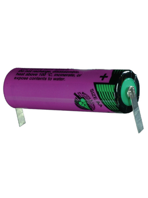 Tadiran Batteries - SL-360/T - Lithium battery 3.6 V 2400 mAh, AA, SL-360/T, Tadiran Batteries