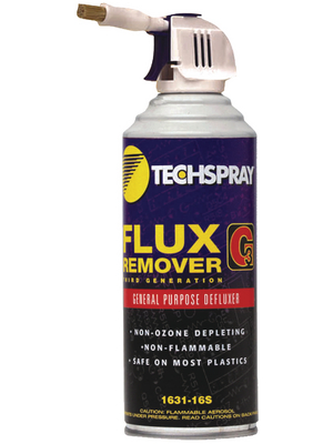 Techspray - 1631-16S, CH DE - G3 Flux remover 368 ml, 1631-16S, CH DE, Techspray
