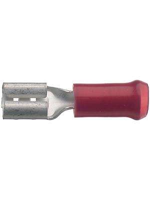 TE Connectivity - 165565-1 - Blade receptacle red 2.8 x 0.5 mm, 165565-1, TE Connectivity