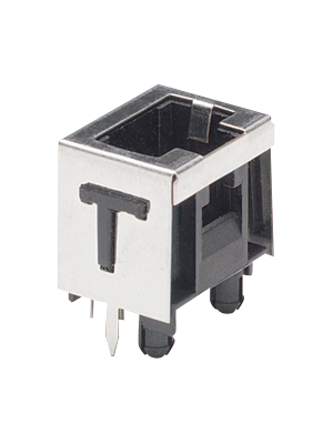 TE Connectivity - 100616-1 - Modular socket IDC shielded RJ45, 100616-1, TE Connectivity
