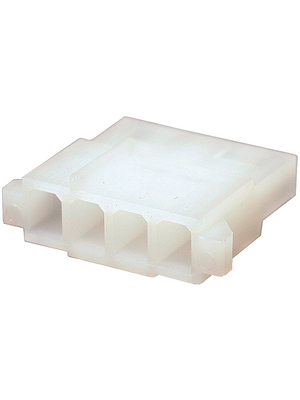 TE Connectivity - 1-480424-0 - Socket housing Pitch5.08 mm Poles 1 x 4 MATE-N-LOK Commercial, 1-480424-0, TE Connectivity