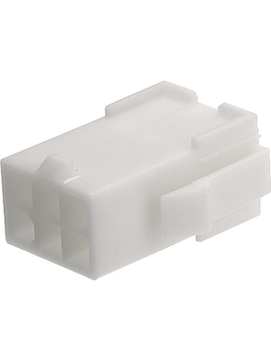 TE Connectivity - 172160-1 - Socket housing Pitch4.14 mm Poles 2 x 3 Double row / straight / for panel mount / accepts male or female contacts MATE-N-LOK Mini Universal, 172160-1, TE Connectivity