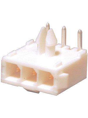TE Connectivity - 1-770967-1 - Pin header, angled Pitch4.14 mm Poles 1 x 3 90 MATE-N-LOK Mini Universal, 1-770967-1, TE Connectivity