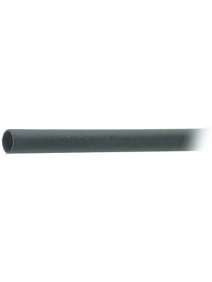 TE Connectivity - 5677552005 - Heat-shrink tubing black 1.5 mmx0.5 mmx1.2 m, 5677552005, TE Connectivity