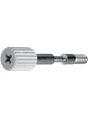 TE Connectivity - 1-1393561-9 - Knurled screw N/A Plastic, 1-1393561-9, TE Connectivity