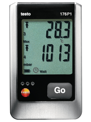 Testo - TESTO 176 P1 - Data logger pressure/temperature/humidity Channels=5 Humidity of air / Pressure / Temperature SD-Card / USB, TESTO 176 P1, Testo