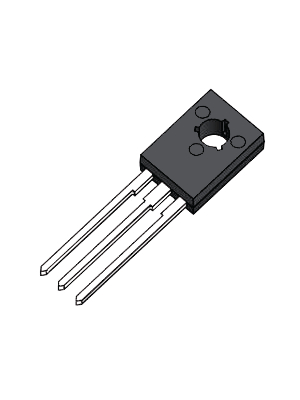 No Brand - BD237 - Power transistor TO-126 NPN 80 V, BD237, No Brand