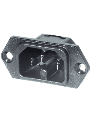 Schurter - 6110.3300 - Flush-type device plug C16 Screw mounting, 6110.3300, Schurter