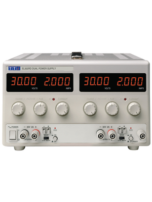 Aim-TTi - EL302RD - Laboratory Power Supply 2 Ch. 0...30 VDC 2 A / 0...30 VDC 2 A, EL302RD, Aim-TTi