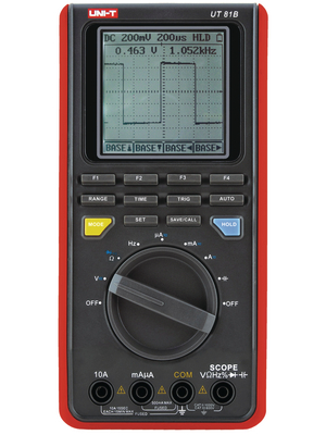 UNI-T - UT81B +CAL - Handheld Oscilloscope UNI-T UT81 1x8 MHz 40 MS/s, UT81B +CAL, UNI-T