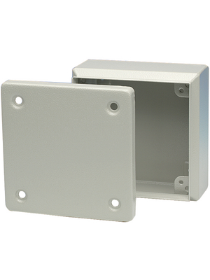 Rittal - KL1525.010 - Terminal box grey, RAL 7035 structure  Stainless steel IP 55 N/A, KL1525.010, Rittal