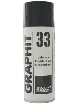 Kontakt Chemie - GRAPHIT 33 200ML - Conductive coating spray Spray 200 ml, GRAPHIT 33 200ML, Kontakt Chemie
