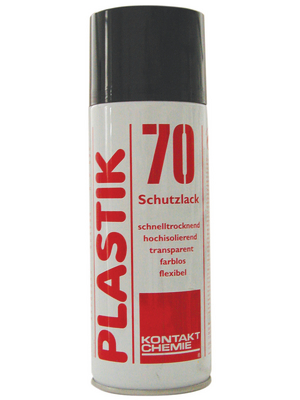 Kontakt Chemie - PLASTIC 70 400ML - Protective lacquer spray Spray 400 ml, PLASTIC 70 400ML, Kontakt Chemie