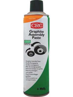CRC - MOS2 GRAFIT-MONTAGESPRAY, NORD - Lubricating paste Spray 400 ml, MOS2 GRAFIT-MONTAGESPRAY, NORD, CRC