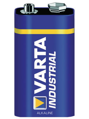 VARTA - INDUSTRIAL 9V - Primary battery 9 V 6LR61/9V, INDUSTRIAL 9V, VARTA