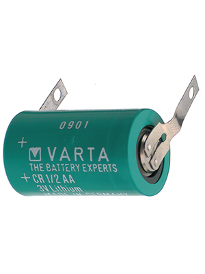 Varta Microbattery - CR 1/2 AA LF - Lithium battery 3 V 950 mAh, 1/2AA, CR 1/2 AA LF, Varta Microbattery