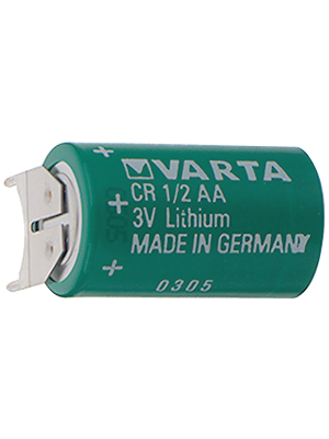 Varta Microbattery - CR 1/2AA SLF++10 - Lithium battery 3 V 950 mAh, 1/2AA, CR 1/2AA SLF++10, Varta Microbattery